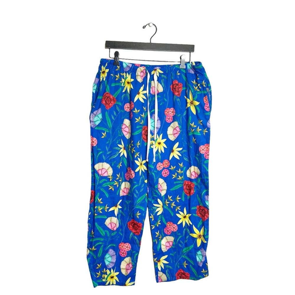 The Cat’s‎ pajamas floral print pajama bottom Sz XL